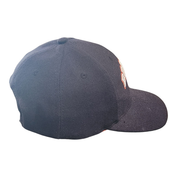 Denver Broncos Cap Black Snapback NFL Snapback Hat Puma‎ Wool Blend - Picture 3 of 6